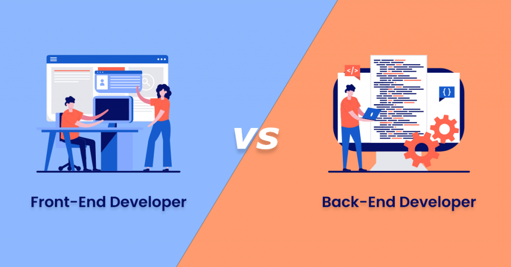 Front End vs Back End Development - oCode Technologies